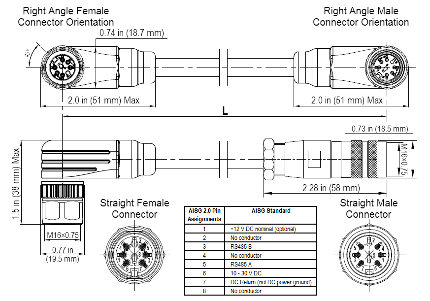 3 Pin XLR Connector, Male Right Angle - CON-XLR-MRA