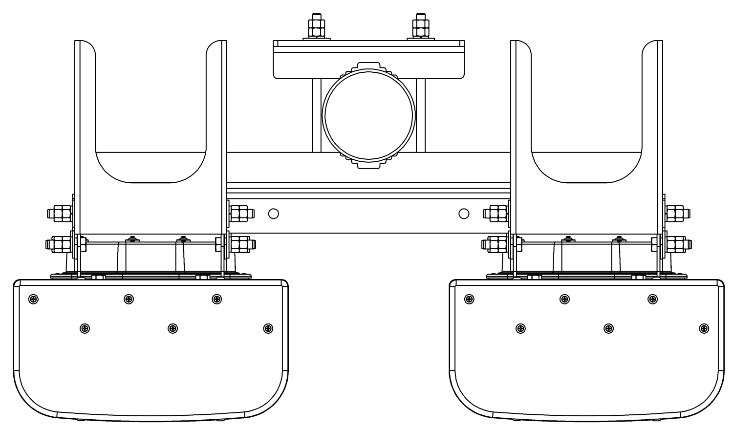 PI DM01 Antenna Pole Mount Top Line