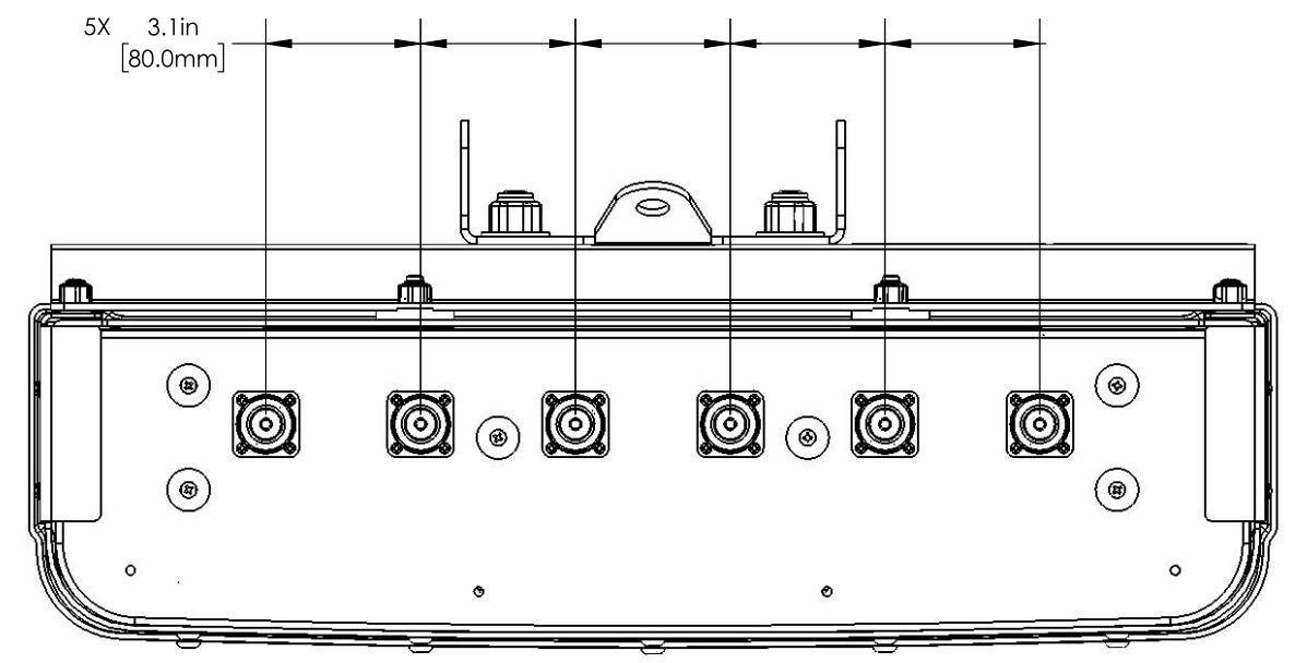 PI MBA3FU3A CONNECTOR SPACING