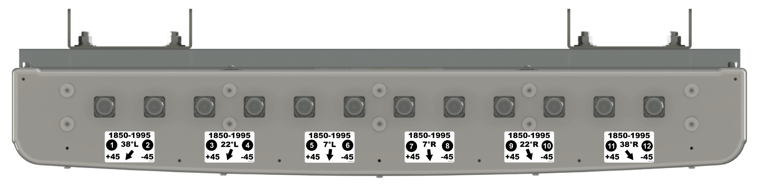 PI MBA69FPH3 Bottom label