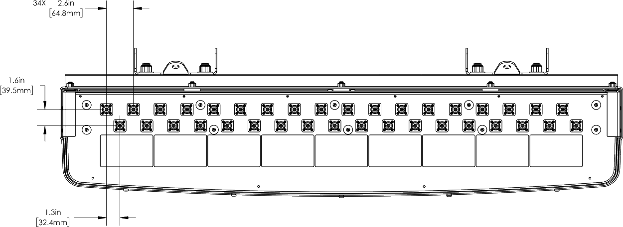 PI MBM9FKE6A Connector Spacing