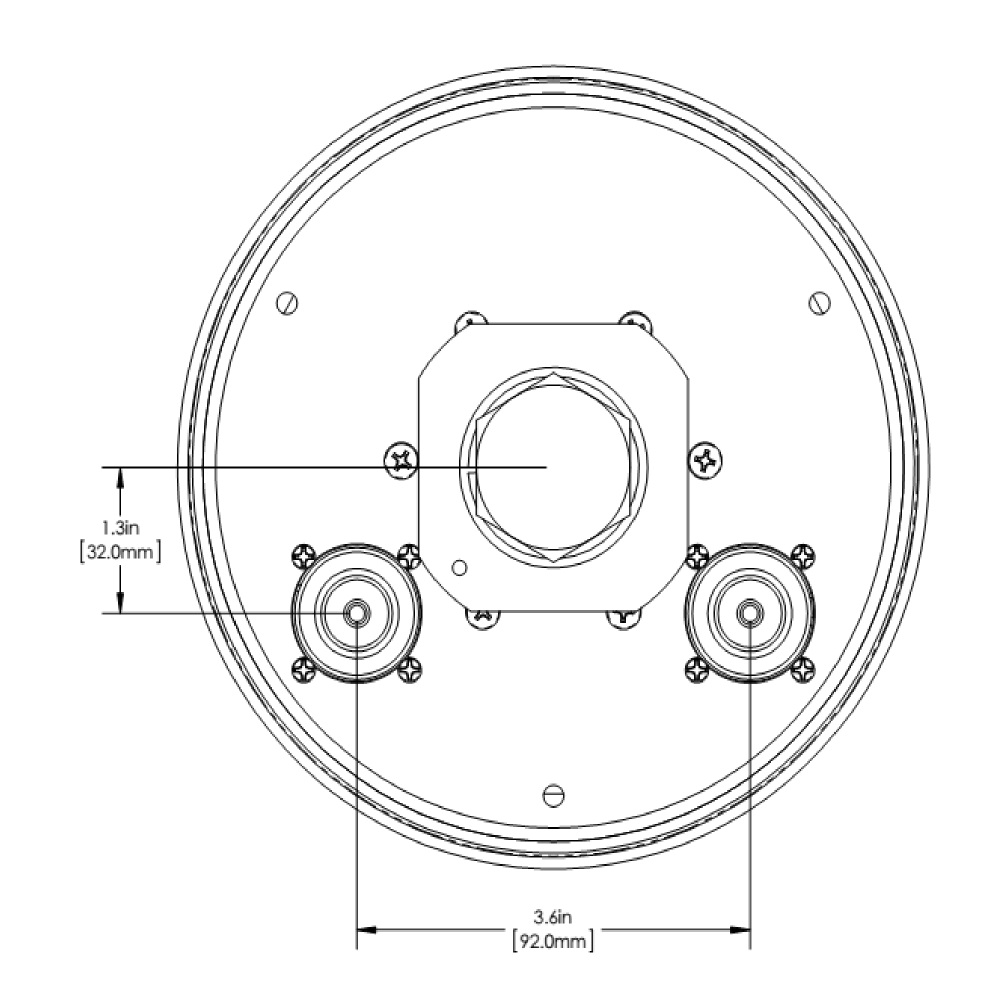 PI SCAOM360FEH2 Connector spacing