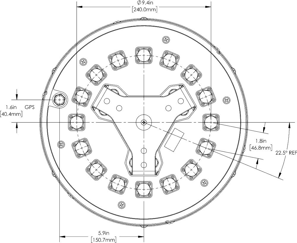 PI SCA360FEHJ2H CONNECTOR SPACING