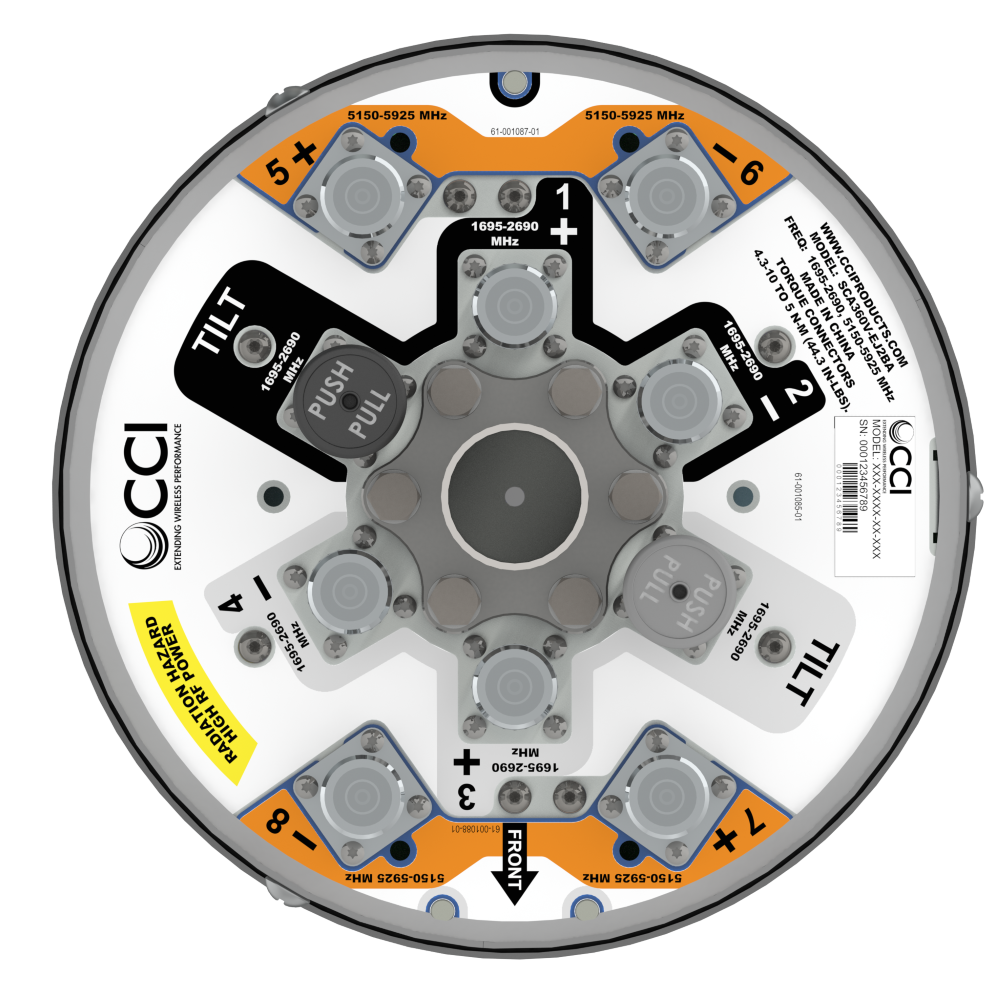 PI SCA360VEJ2BA Bottom Label